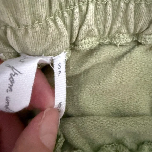 Out From Under Sage Green Sweatpants Small Petite - Picture 5 of 5